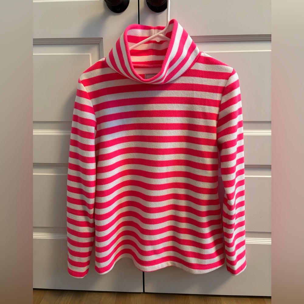 Dudley Stephens Greenpoint Turtleneck in Striped Fleece